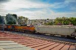 BNSF C44-9W Locomotive as DPU